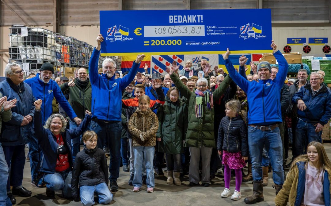 Recordbedrag, Friese Rijders halen in 2025 1 miljoen op!